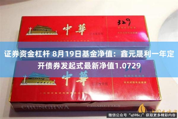 证券资金杠杆 8月19日基金净值：鑫元晟利一年定开债券发起式最新净值1.0729